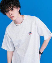 CONVERSE コンバース 天竺プレートロゴ半袖クルーネックTシャツ/ハーフスリーブカットソー 15723