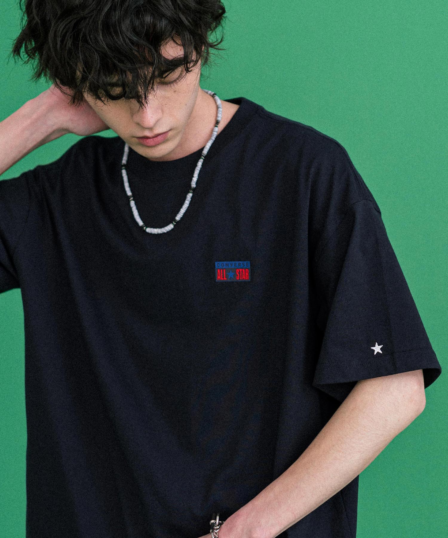 ハーフスリーブカットソー 15723