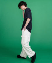 CONVERSE コンバース 天竺プレートロゴ半袖クルーネックTシャツ/ハーフスリーブカットソー 15723