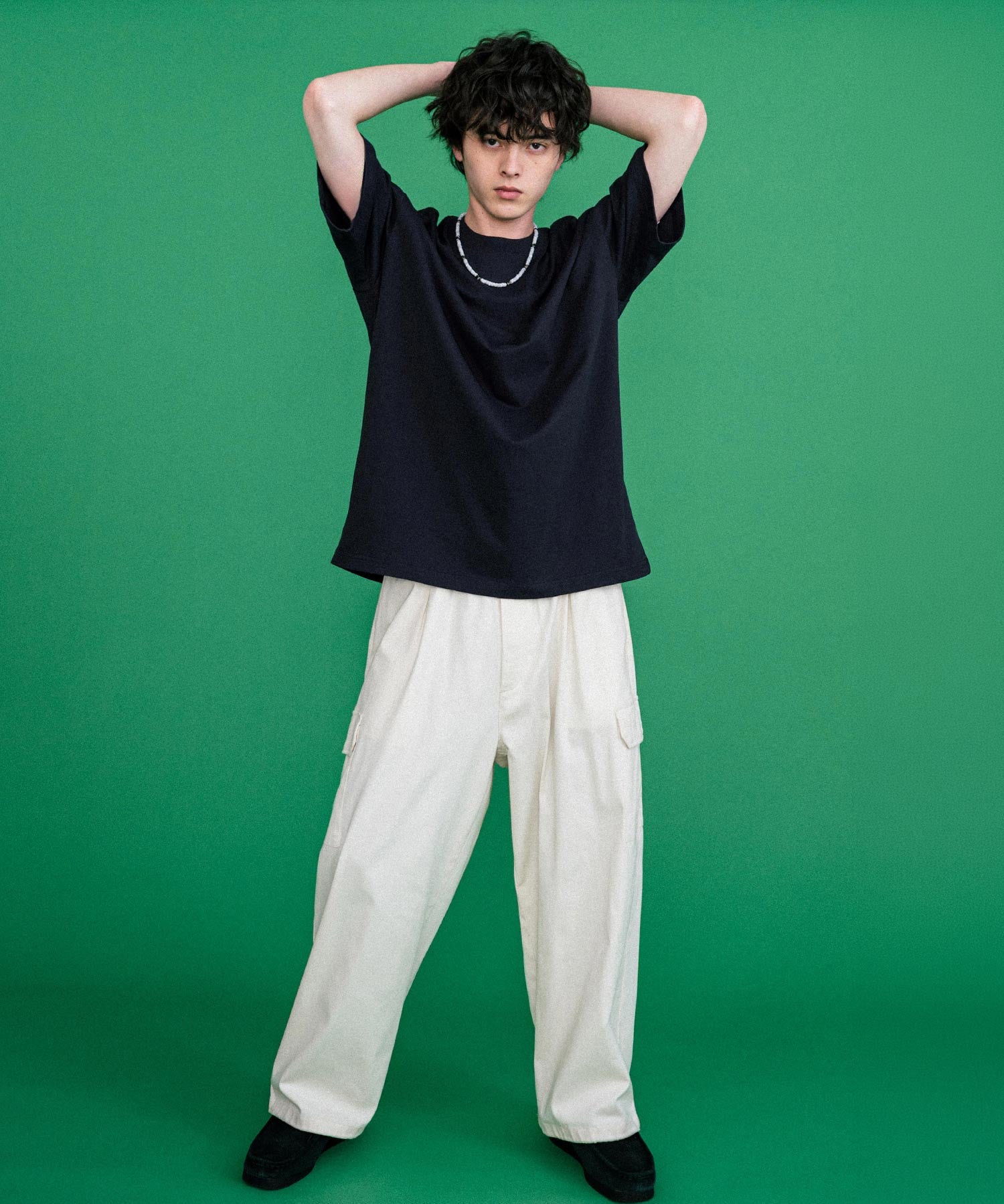 CONVERSE コンバース 天竺プレートロゴ半袖クルーネックTシャツ/ハーフスリーブカットソー 15723