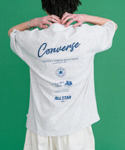 CONVERSE コンバース オーバーサイズフライスバックグラフィッククルーネック半袖Tシャツ 15726