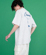 CONVERSE コンバース オーバーサイズフライスバックグラフィッククルーネック半袖Tシャツ 15726