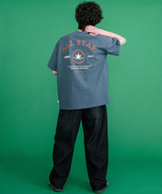 CONVERSE コンバース オーバーサイズフライスバックグラフィッククルーネック半袖Tシャツ 15726