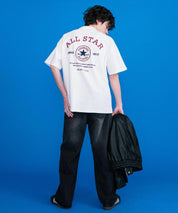 CONVERSE コンバース オーバーサイズフライスバックグラフィッククルーネック半袖Tシャツ 15726
