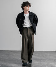 リアルレザー 本革 リングバックルベルト 15727