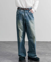 リアルレザー 本革 リングバックルベルト 15727