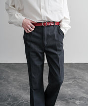 リアルレザー 本革 リングバックルベルト 15727