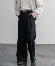 リアルレザー 本革 スクエアバックルベルト 15728