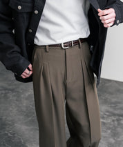 リアルレザー 本革 ラウンドバックルメッシュベルト 15731