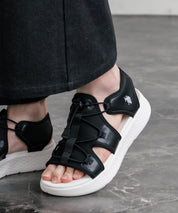 U.S. POLO ASSN. ユーエスポロアッスン ワンポイントロゴ厚底スニーカーサンダル 15734