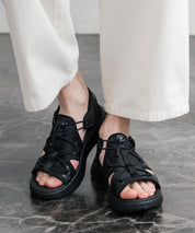 U.S. POLO ASSN. ユーエスポロアッスン ワンポイントロゴ厚底スニーカーサンダル 15734