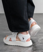 U.S. POLO ASSN. ユーエスポロアッスン ワンポイントロゴ厚底スニーカーサンダル 15734