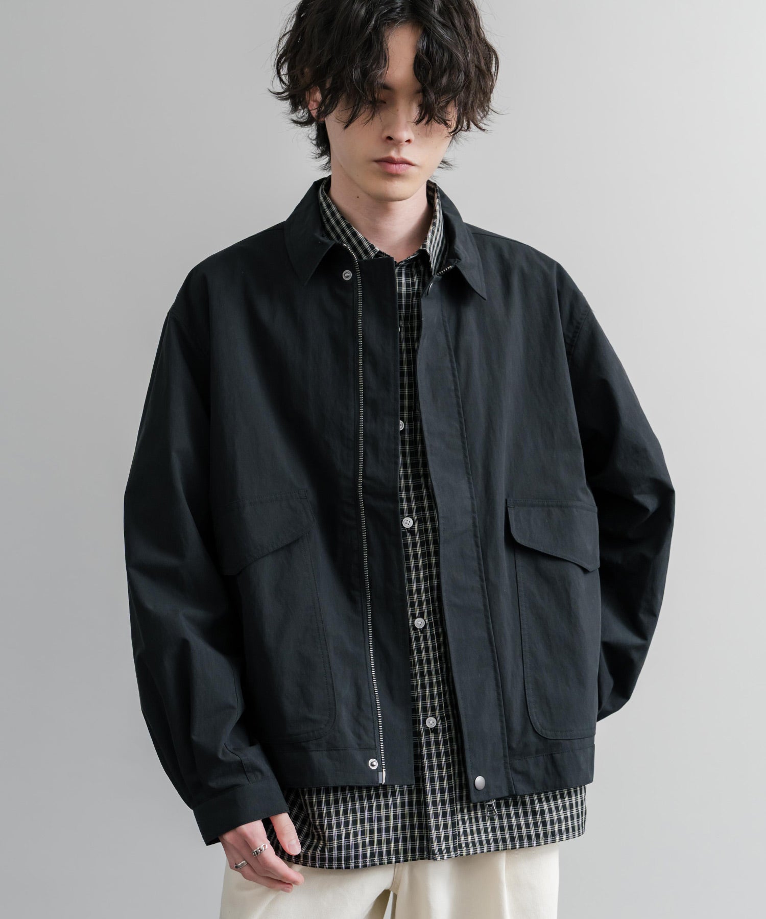 Audience オーディエンス 綿ナイロンキャンバス CWUフライトバルーンミリタリージャケット AUD7385 15813