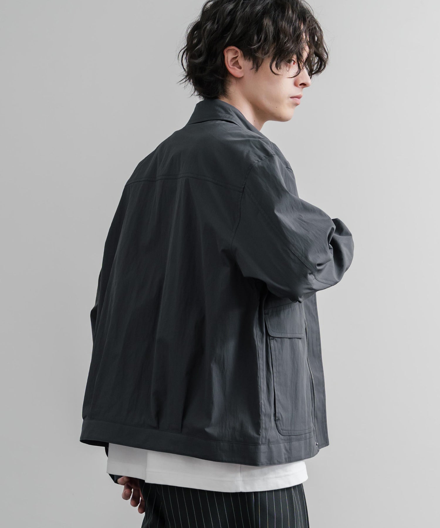 Audience オーディエンス 綿ナイロンキャンバス CWUフライトバルーンミリタリージャケット AUD7385 15813