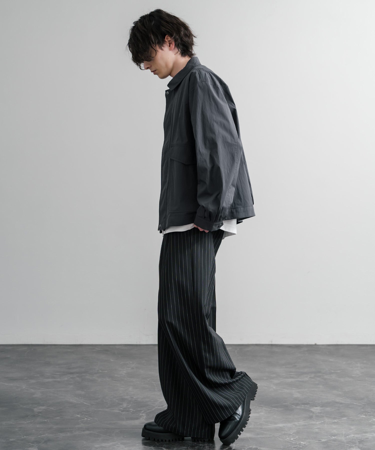 Audience オーディエンス 綿ナイロンキャンバス CWUフライトバルーンミリタリージャケット AUD7385 15813