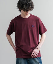 LOGOS ロゴス 吸汗速乾 スパイラルヤーンワンポイントロゴ刺繍半袖Tシャツ 15814