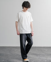 LOGOS ロゴス 吸汗速乾 スパイラルヤーンワンポイントロゴ刺繍半袖Tシャツ 15814