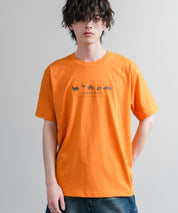 LOGOS ロゴス 吸汗速乾 スパイラルヤーンアニマルプリント半袖Tシャツ  15815