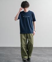 LOGOS ロゴス 吸汗速乾 スパイラルヤーンアニマルプリント半袖Tシャツ  15815