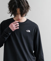 THE NORTH FACE ザ・ノースフェイス M EVO SD REG LS TEE ワンポイントロゴ刺繍長袖Tシャツ/ロンT 15817