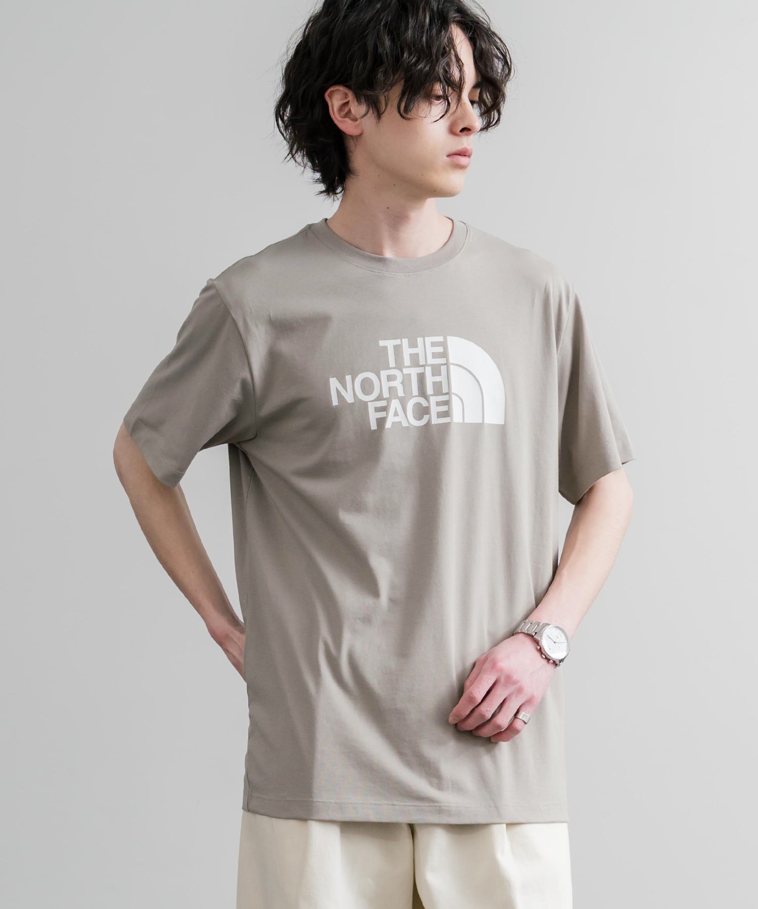 THE NORTH FACE ザ・ノースフェイス M EVO HLF DME REG SS TEE ロゴプリントレギュラーフィット半袖Tシャツ 15818