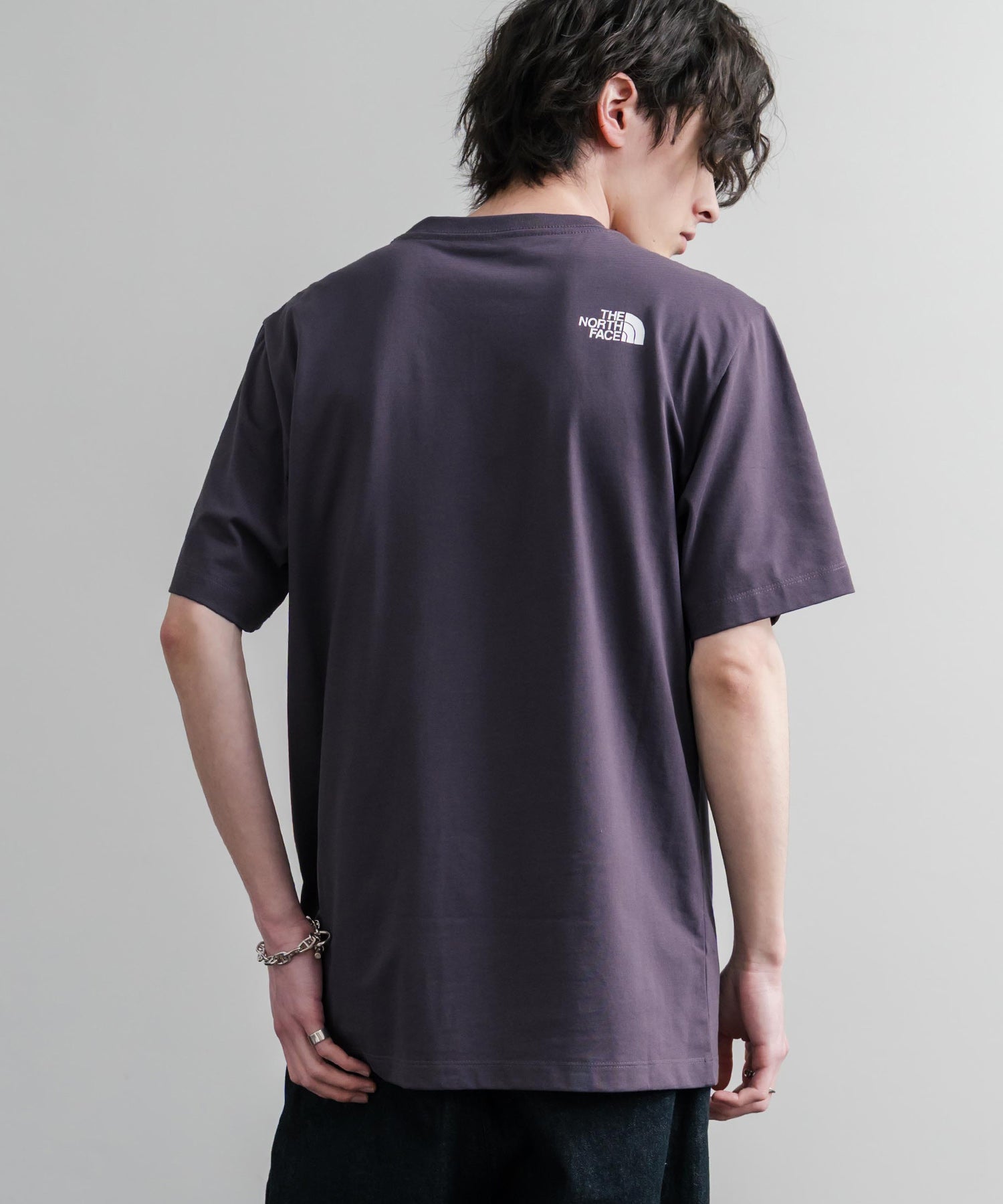 THE NORTH FACE ザ・ノースフェイス M EVO HLF DME REG SS TEE ロゴプリントレギュラーフィット半袖Tシャツ 15818