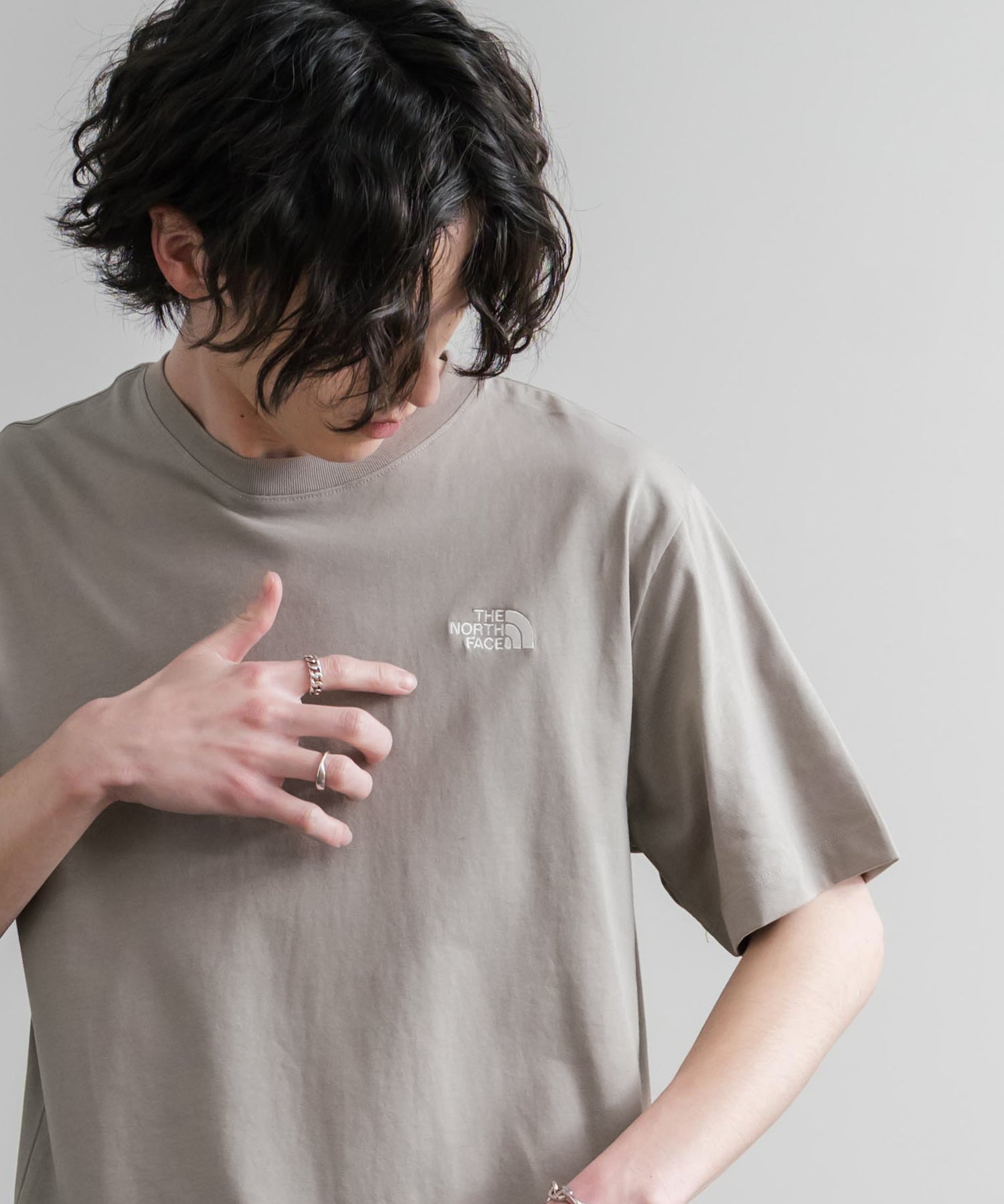 THE NORTH FACE ザ・ノースフェイス M EVO SD REG SS TEE ワンポイントロゴ刺繍半袖Tシャツ 15819