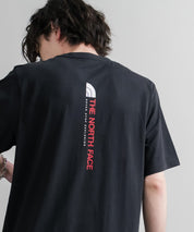 THE NORTH FACE ザ・ノースフェイス M VERTICAL REGULAR SHORT バックプリント半袖Tシャツ 15822