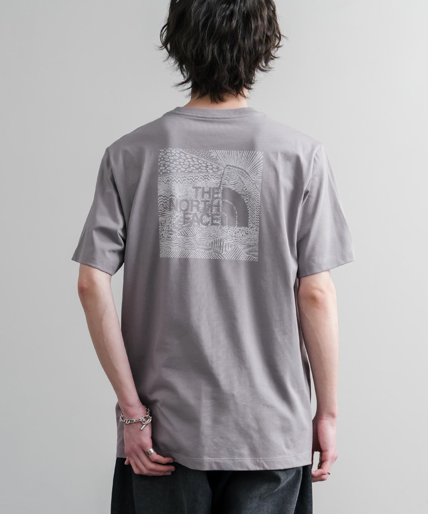 THE NORTH FACE ザ・ノースフェイス M BOX NSE CELEBRATION バックプリント半袖Tシャツ 15823
