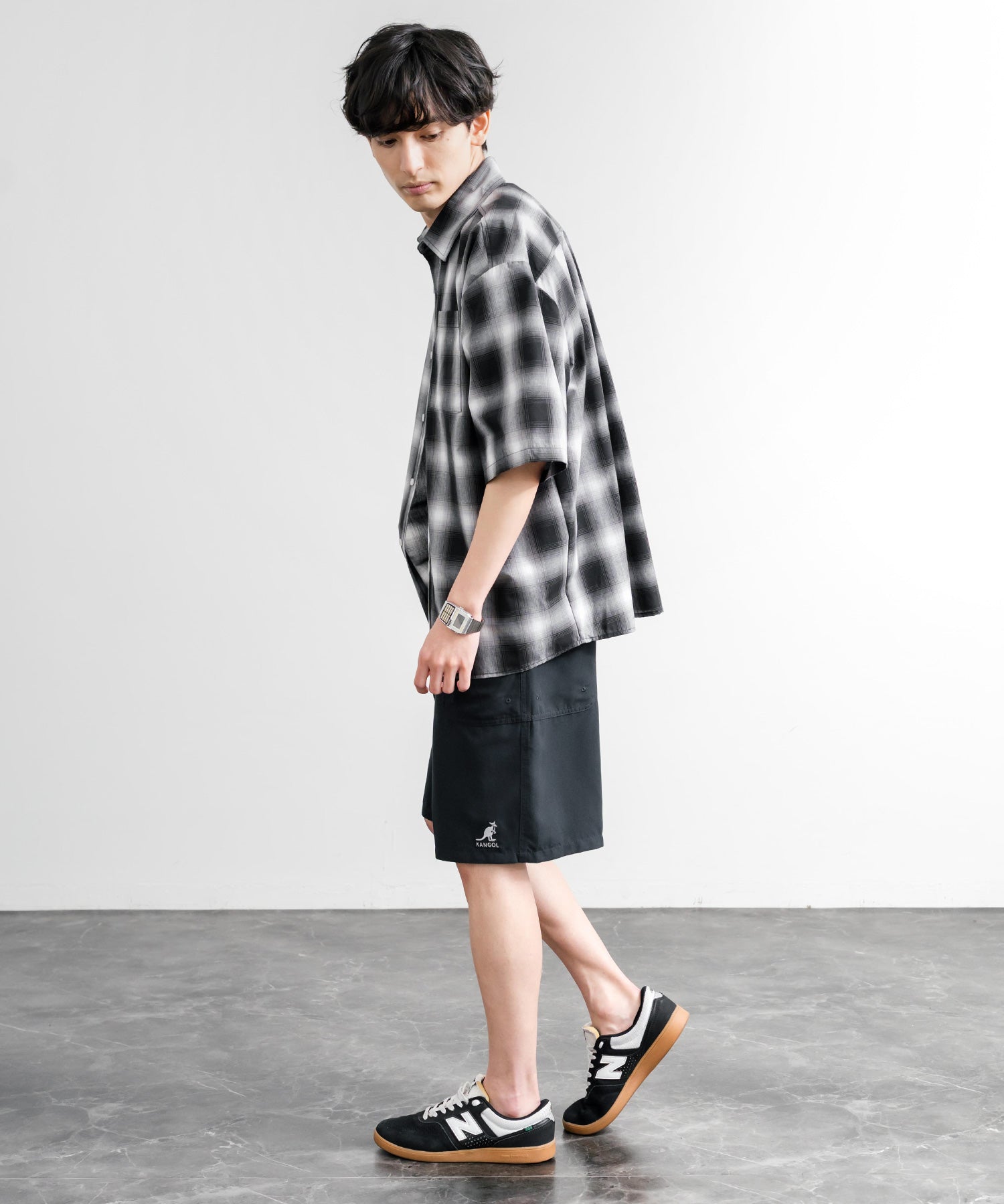 KANGOL カンゴール 別注コラボ 接触冷感水陸両用クライミングショートパンツ 15824