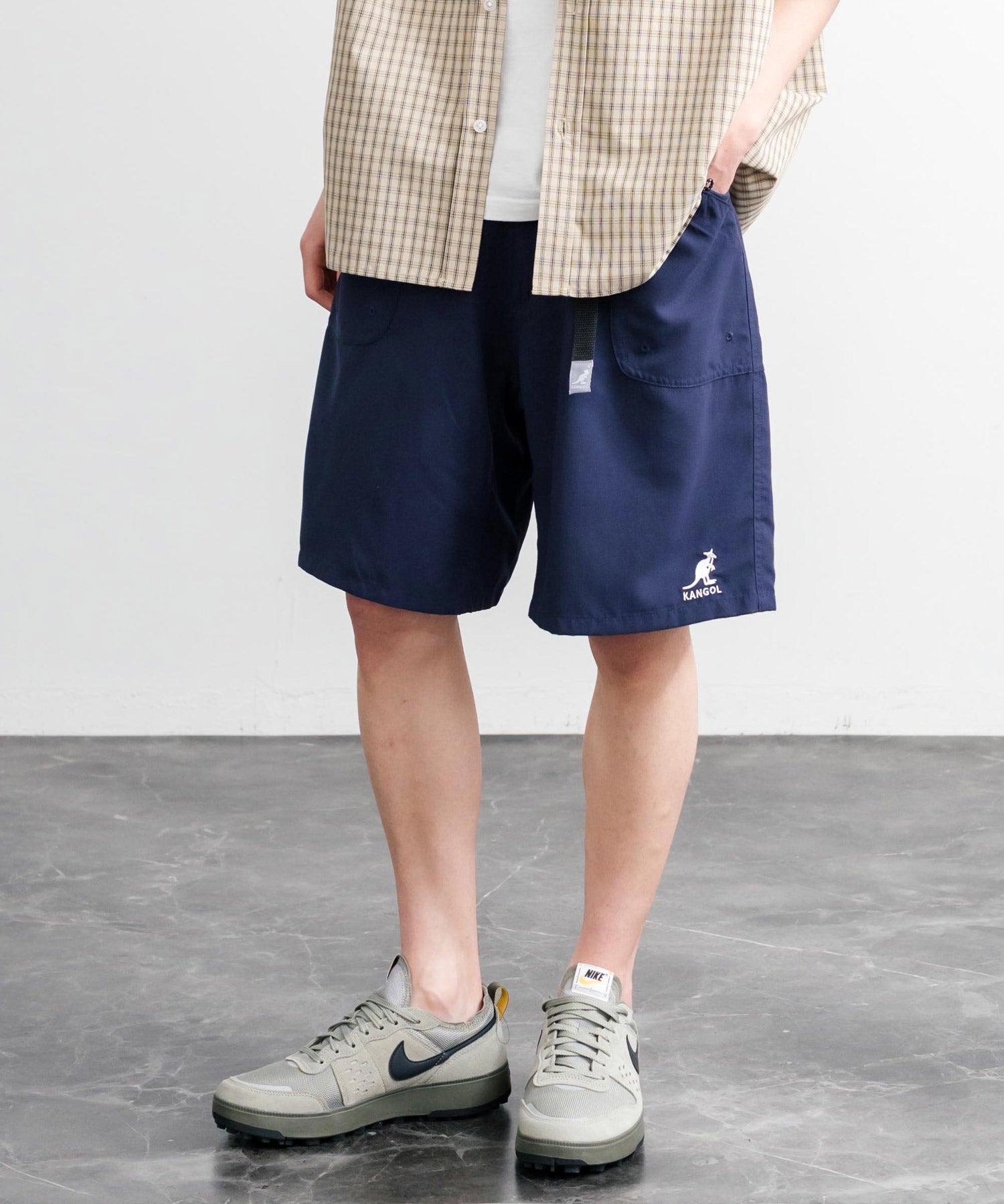 KANGOL カンゴール 別注コラボ 接触冷感水陸両用クライミングショートパンツ 15824