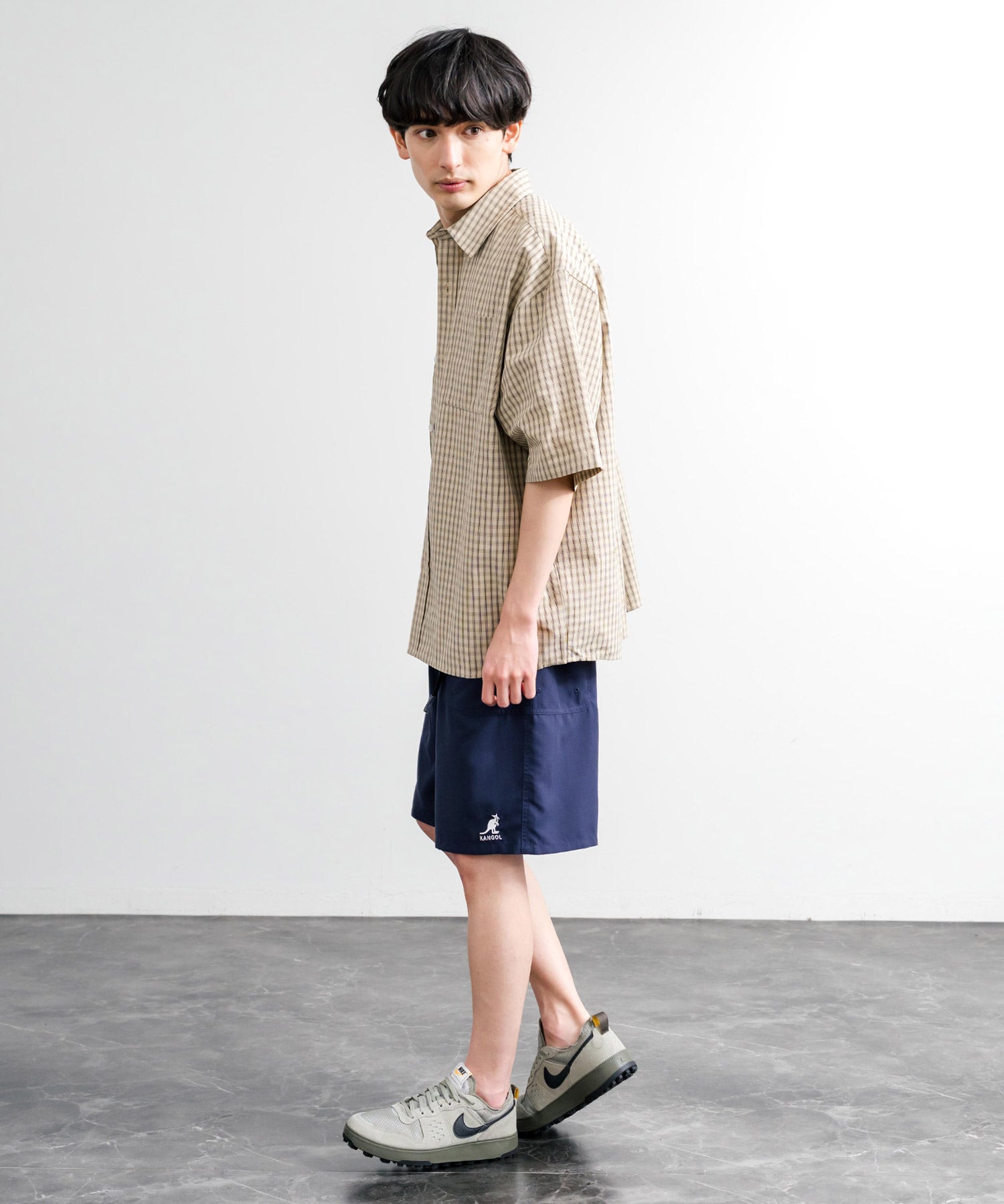 KANGOL カンゴール 別注コラボ 接触冷感水陸両用クライミングショートパンツ 15824