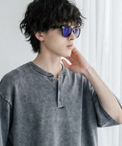 ウェリントン カラーレンズサングラス/伊達メガネ 15865