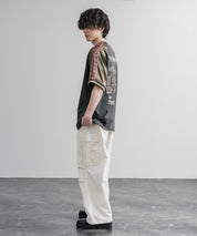 KRIFF MAYER クリフメイヤー スーベニア虎刺繍スカジャンTシャツ/リブラインラグランカットソー 2547201 15866