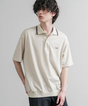 CONVERSE コンバース JACK PURCELL ジャックパーセル オーバーサイズバックメッシュジャージー半袖ポロシャツ 15870