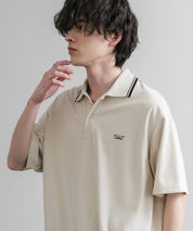 CONVERSE コンバース JACK PURCELL ジャックパーセル オーバーサイズバックメッシュジャージー半袖ポロシャツ 15870