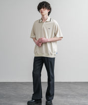 CONVERSE コンバース JACK PURCELL ジャックパーセル オーバーサイズバックメッシュジャージー半袖ポロシャツ 15870