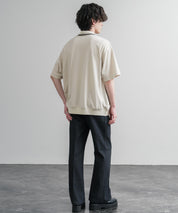 CONVERSE コンバース JACK PURCELL ジャックパーセル オーバーサイズバックメッシュジャージー半袖ポロシャツ 15870