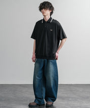 CONVERSE コンバース JACK PURCELL ジャックパーセル オーバーサイズバックメッシュジャージー半袖ポロシャツ 15870