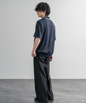 CONVERSE コンバース JACK PURCELL ジャックパーセル オーバーサイズバックメッシュジャージー半袖ポロシャツ 15870
