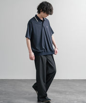 CONVERSE コンバース JACK PURCELL ジャックパーセル オーバーサイズバックメッシュジャージー半袖ポロシャツ 15870