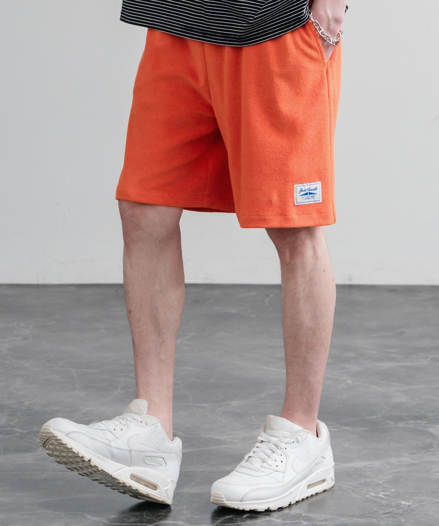 CONVERSE コンバース JACK PURCELL ジャックパーセル パイルハーフパンツ/イージーワイドショートパンツ 15871