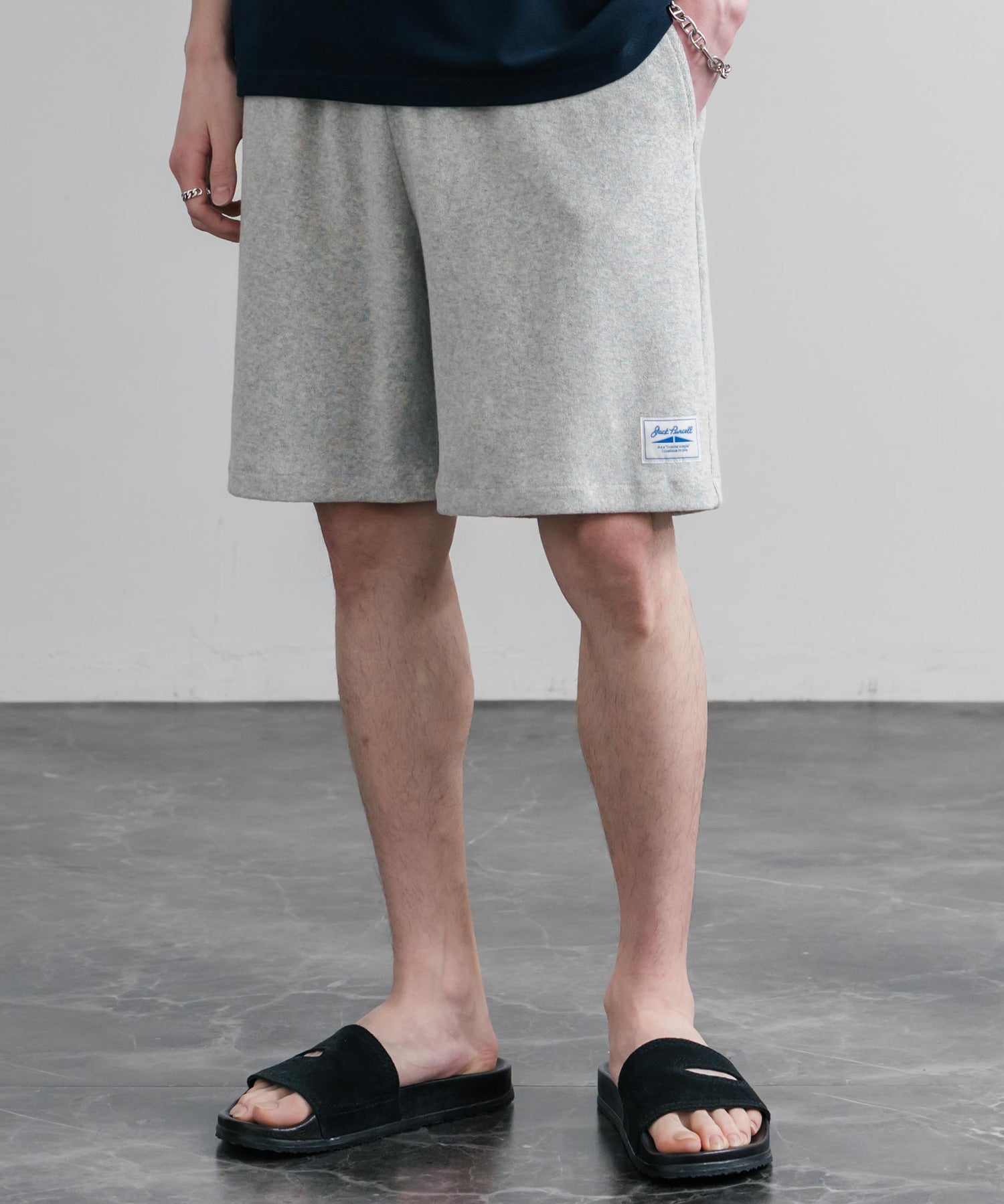 CONVERSE コンバース JACK PURCELL ジャックパーセル パイルハーフパンツ/イージーワイドショートパンツ 15871
