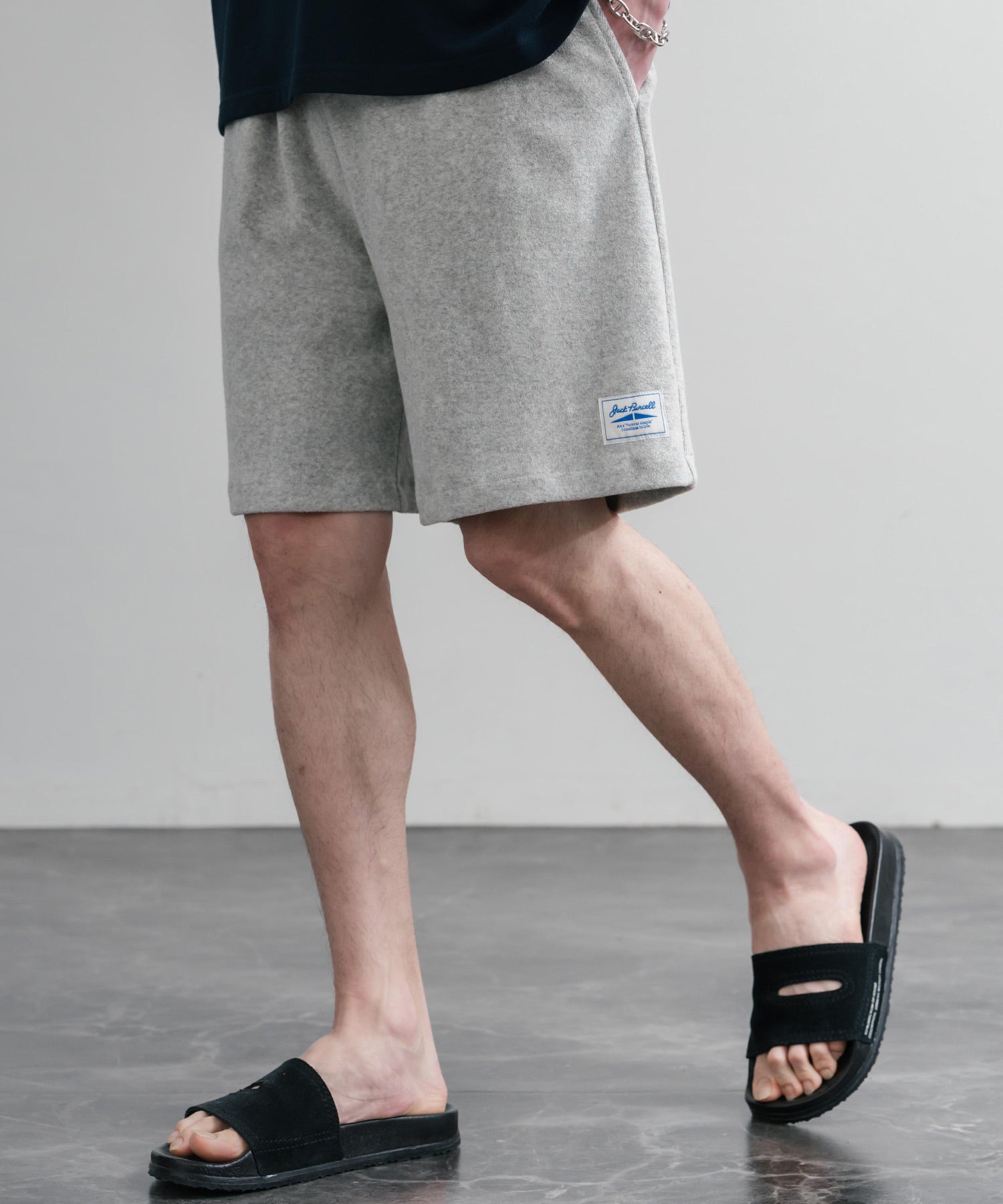 CONVERSE コンバース JACK PURCELL ジャックパーセル パイルハーフパンツ/イージーワイドショートパンツ 15871