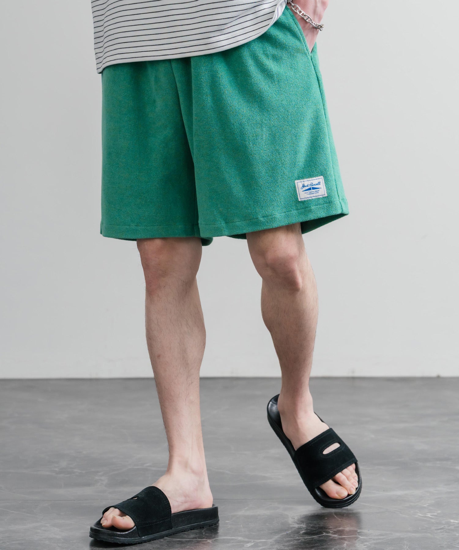 CONVERSE コンバース JACK PURCELL ジャックパーセル パイルハーフパンツ/イージーワイドショートパンツ 15871
