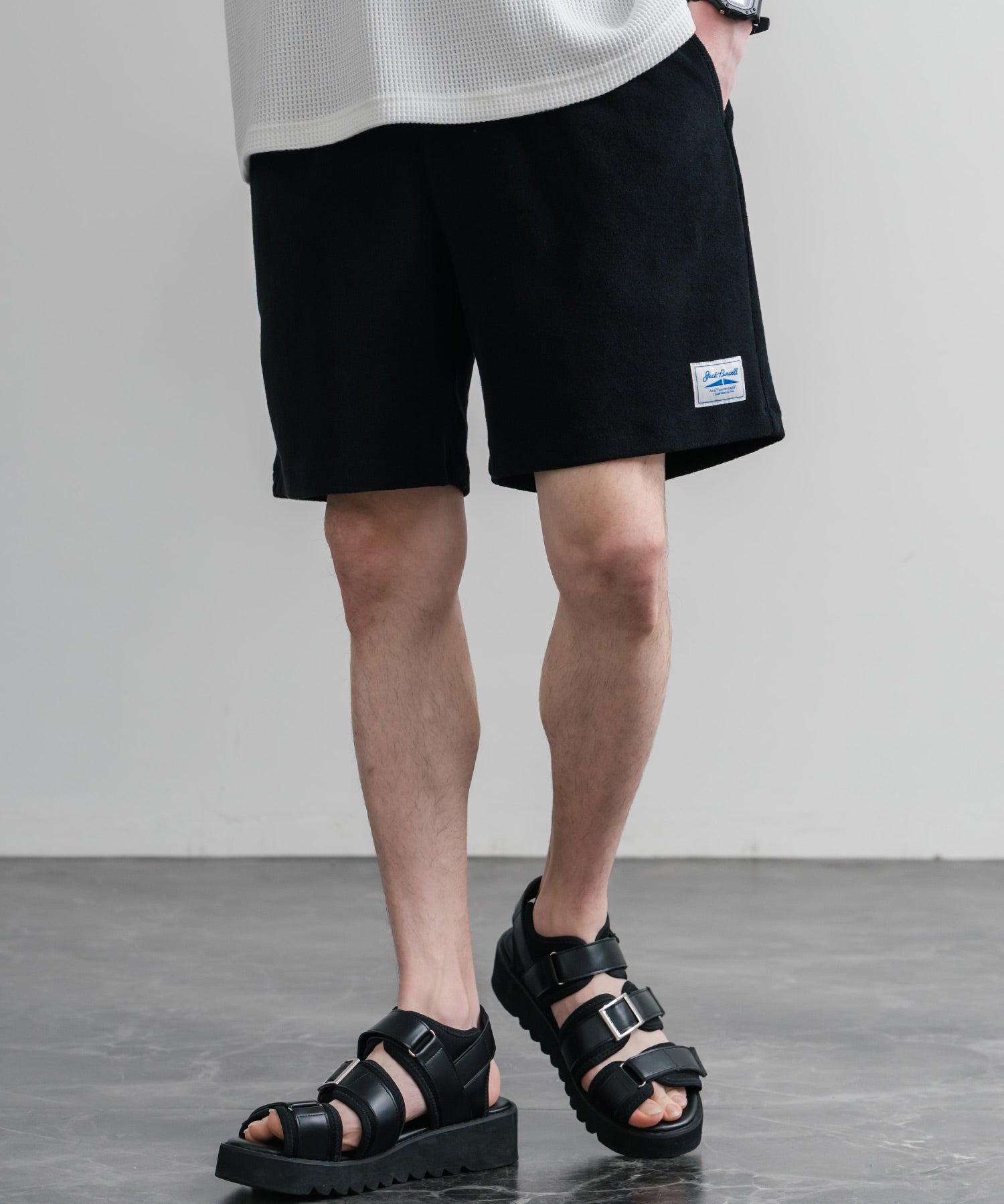 CONVERSE コンバース JACK PURCELL ジャックパーセル パイルハーフパンツ/イージーワイドショートパンツ 15871