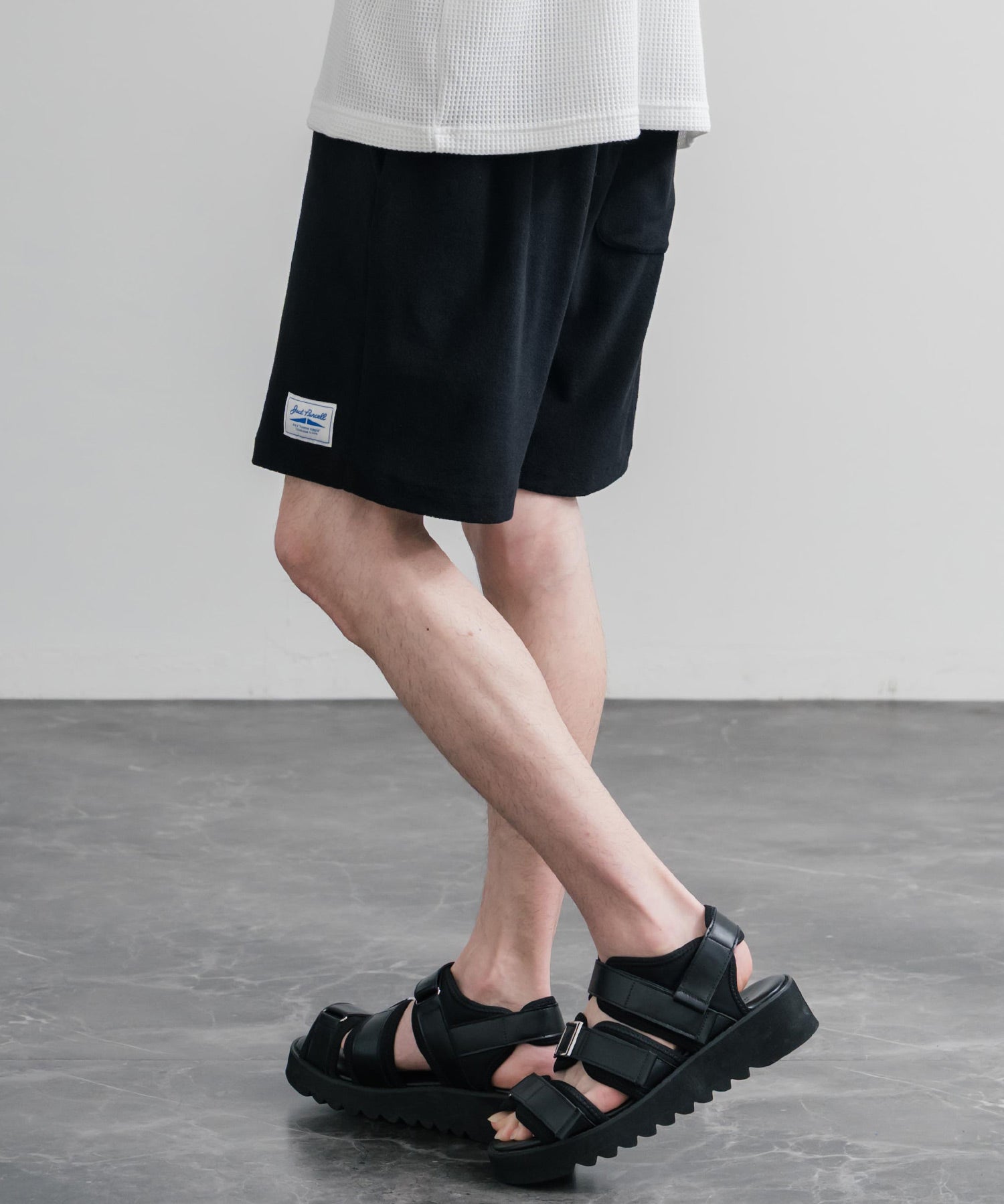 CONVERSE コンバース JACK PURCELL ジャックパーセル パイルハーフパンツ/イージーワイドショートパンツ 15871