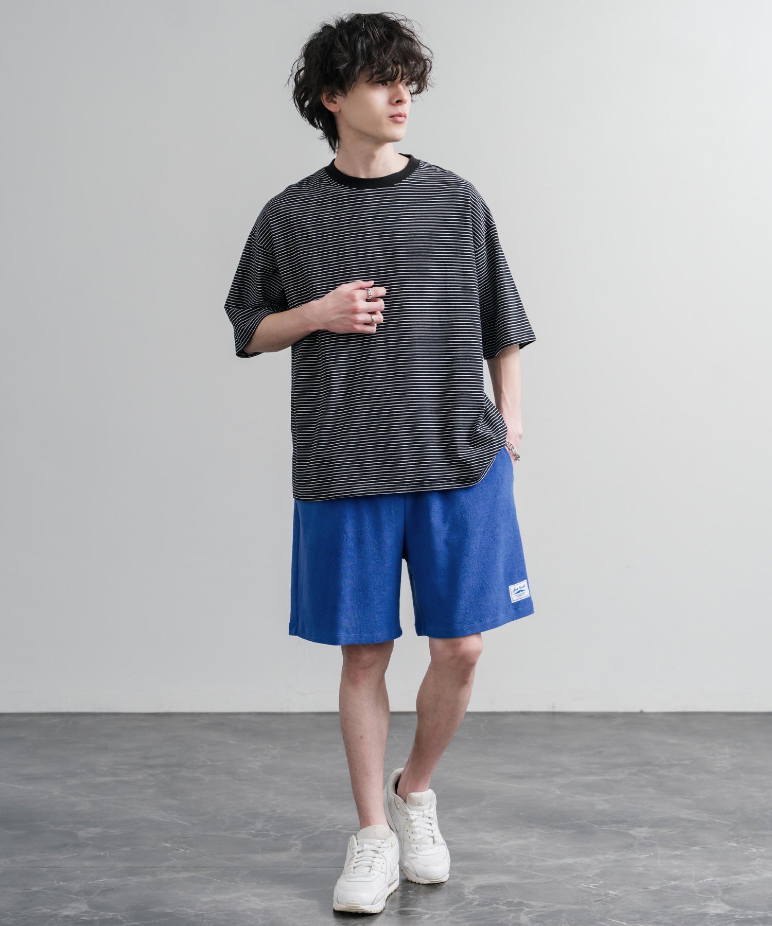 CONVERSE コンバース JACK PURCELL ジャックパーセル パイルハーフパンツ/イージーワイドショートパンツ 15871