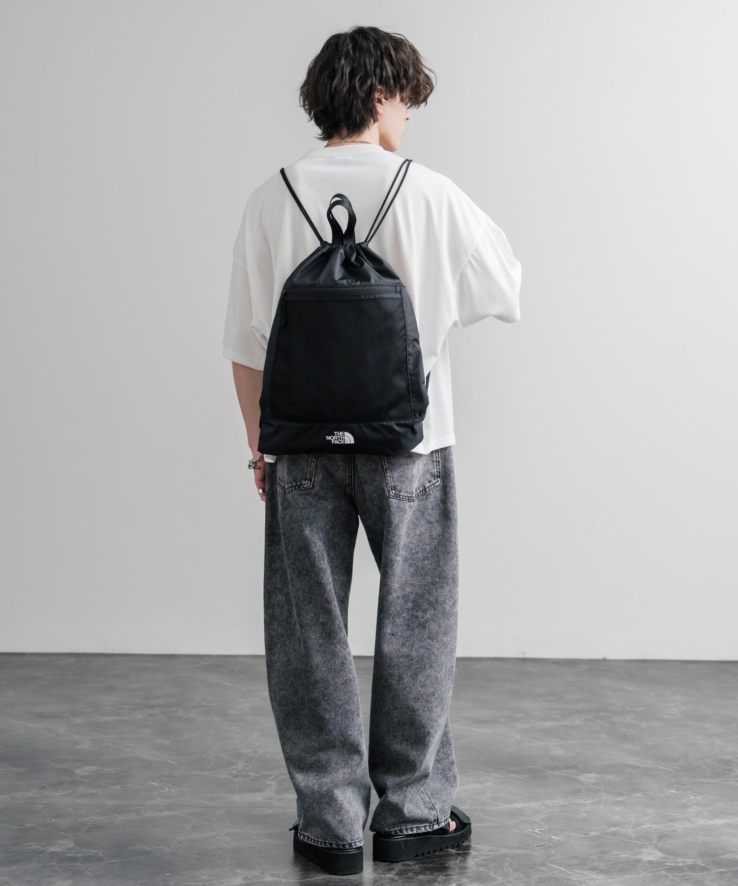 日本未展開モデル THE NORTH FACE ザ・ノースフェイス WHITE LABEL STANDARD MULTI BAG ナップサック リュック 15874