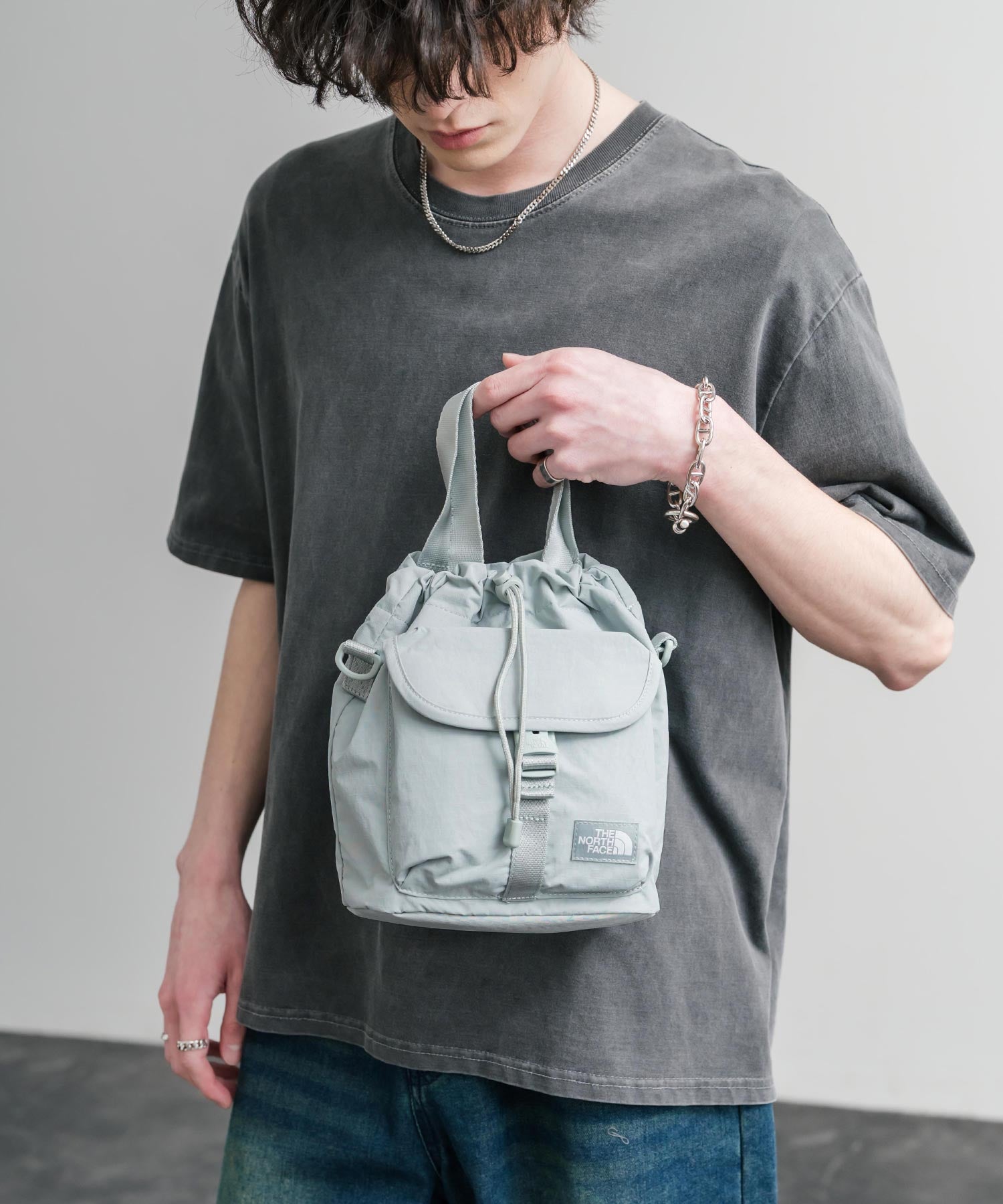THE NORTH FACE ザ・ノースフェイス BREEZE BUCKET BAG 巾着型ショルダーバッグ/ハンドバッグ 15875